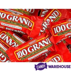 100 Grand Fun Size Candy Bars: 10-Ounce Bag -Candy Shop 100 grand fun size candy bars 10 ounce bag candy warehouse 3