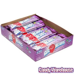AirHeads Taffy Candy Bars - Grape: 36-Piece Box -Candy Shop airheads taffy candy bars grape 36 piece box candy warehouse 3