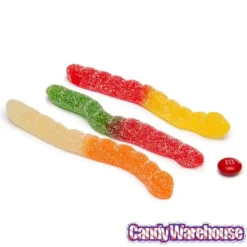 Albanese Assorted Fruit Sour Gummy Worms: 4.5LB Bag 5 Albanese Assorted Fruit Sour Gummy Worms: 4.5LB Bag -Candy Shop albanese assorted fruit sour gummy worms 4 5lb bag candy warehouse 3