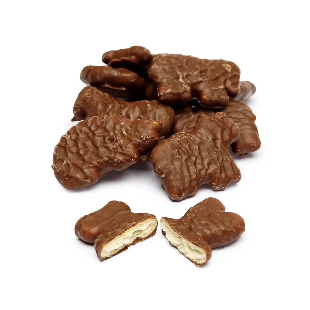 Albanese Milk Chocolate Covered Animal Crackers Candy: 2LB Bag 1 Albanese Milk Chocolate Covered Animal Crackers Candy: 2LB Bag