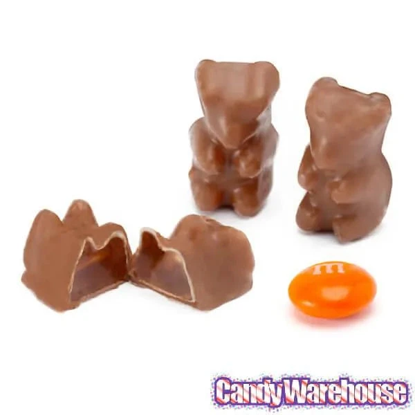 Albanese Milk Chocolate Covered Gummy Bears: 2.25LB Tub 3 Albanese Milk Chocolate Covered Gummy Bears: 2.25LB Tub - Image 3