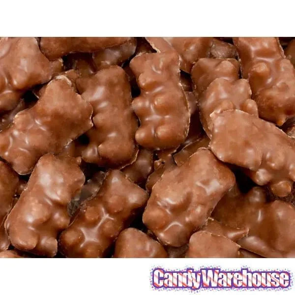 Albanese Milk Chocolate Covered Gummy Bears: 2.25LB Tub 4 Albanese Milk Chocolate Covered Gummy Bears: 2.25LB Tub - Image 4