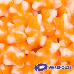 Albanese Orange Cream Bearsicles Gummy Bears: 5LB Bag -Candy Shop albanese orange cream bearsicles gummy bears 5lb bag candy warehouse 4