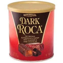 Almond Dark Roca Buttercrunch Toffee Candy: 10-Ounce Tin -Candy Shop almond dark roca buttercrunch toffee candy 10 ounce tin candy warehouse 5