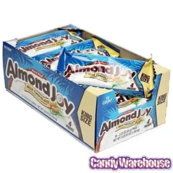 Almond Joy King Size Candy Bars: 18-Piece Box -Candy Shop almond joy king size candy bars 18 piece box candy warehouse 4