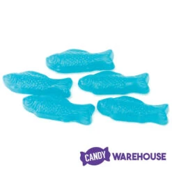 American Fish Chewy Candy - Blue: 16-Ounce Bag -Candy Shop american fish chewy candy blue 16 ounce bag candy warehouse 3