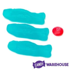 American Fish Chewy Candy - Blue: 16-Ounce Bag -Candy Shop american fish chewy candy blue 16 ounce bag candy warehouse 4