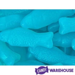 American Fish Chewy Candy - Blue: 16-Ounce Bag -Candy Shop american fish chewy candy blue 16 ounce bag candy warehouse 5