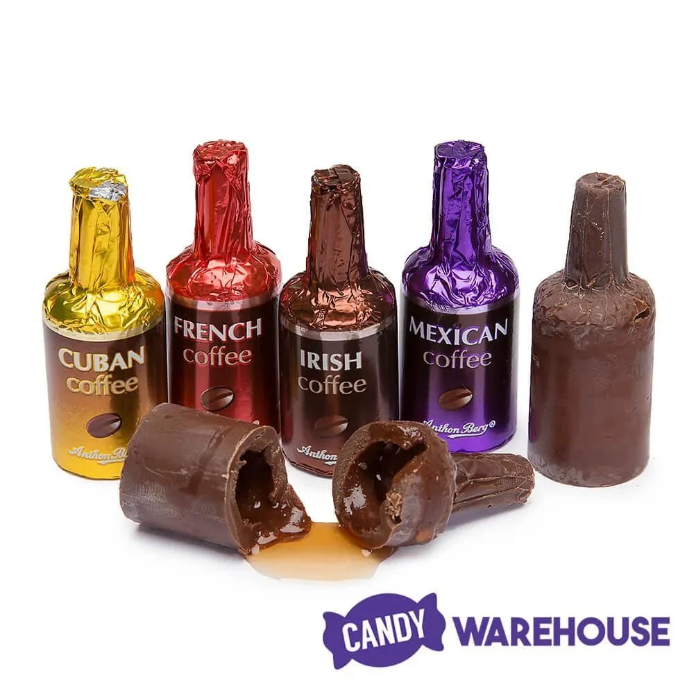 Anthon Berg Chocolate Coffee Liquor Bottles: 4-Piece Box 2 Anthon Berg Chocolate Coffee Liquor Bottles: 4-Piece Box - Image 2
