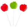 Apple-Shaped Lollipops: 12-Piece Box