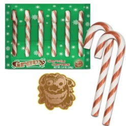 Archie McPhee Gravy Candy Canes: 6-Piece Box -Candy Shop archie mcphee gravy candy canes 6 piece box candy warehouse 3