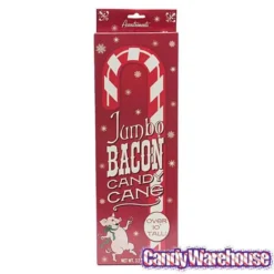 Archie McPhee Jumbo Bacon Candy Cane 5 Archie McPhee Jumbo Bacon Candy Cane -Candy Shop archie mcphee jumbo bacon candy cane candy warehouse 3