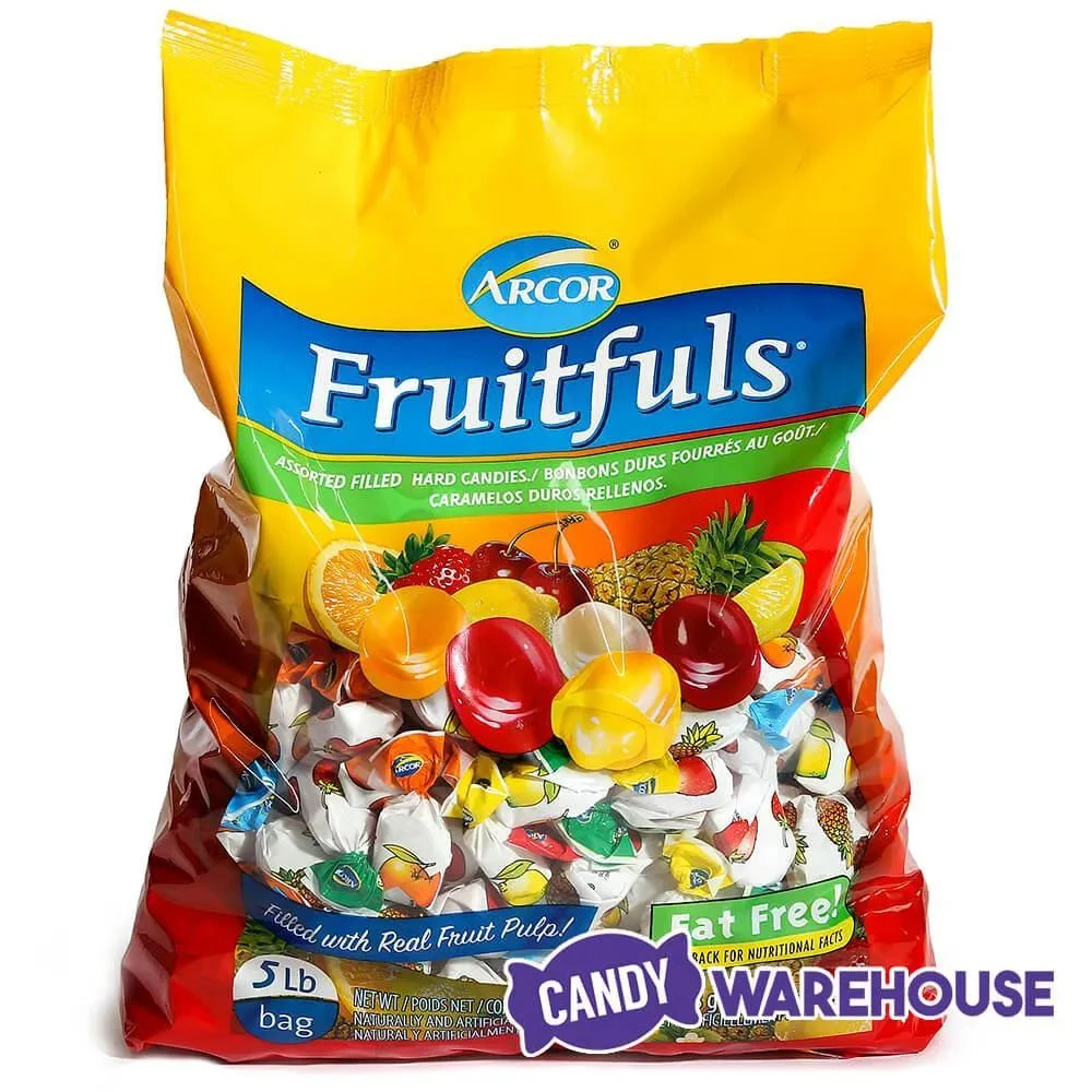 Arcor Fruitfuls Sachet Wrapped Fruit Bon Bons Candy: 5LB Bag 8 Arcor Fruitfuls Sachet Wrapped Fruit Bon Bons Candy: 5LB Bag - Image 8