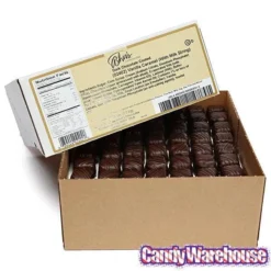 Asher's Dark Chocolate Covered Vanilla Caramels: 6LB Box -Candy Shop asher s dark chocolate covered vanilla caramels 6lb box candy warehouse 3