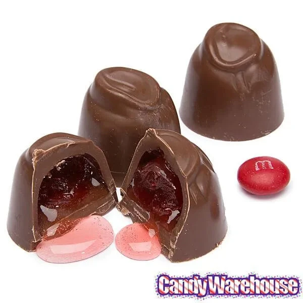 Asher's Milk Chocolate Cherry Cordials Candy: 6LB Box 4 Asher's Milk Chocolate Cherry Cordials Candy: 6LB Box - Image 4