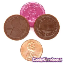 Assorted Colors Foiled Milk Chocolate Penny Parade Coins In Mesh Bags: 20-Piece Box 8 Assorted Colors Foiled Milk Chocolate Penny Parade Coins In Mesh Bags: 20-Piece Box -Candy Shop assorted colors foiled milk chocolate penny parade coins in mesh bags 20 piece box candy warehouse 4