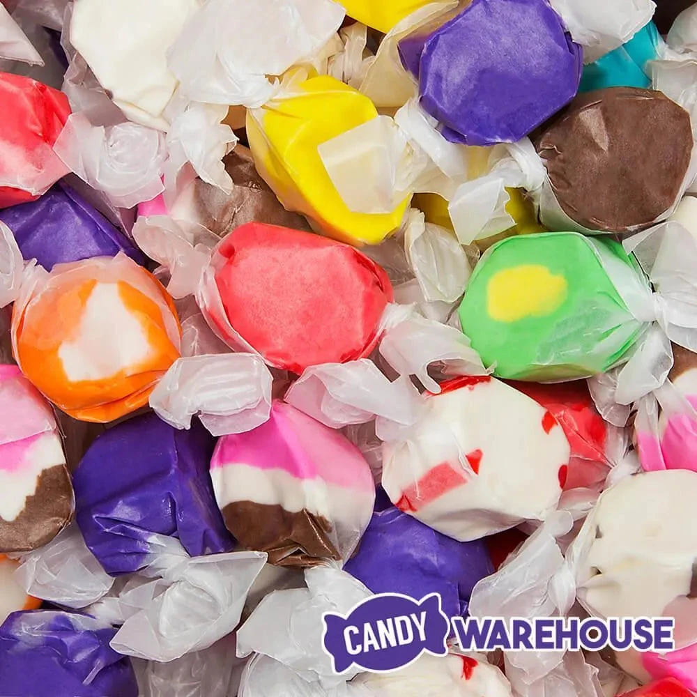 Assorted Salt Water Taffy Candy: 3LB Bag 2 Assorted Salt Water Taffy Candy: 3LB Bag - Image 2