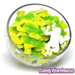 Big Green Gummy Frogs Candy: 5LB Bag -Candy Shop big green gummy frogs candy 5lb bag candy warehouse 5