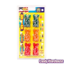 Big Gummy Bears: 6-Piece Pack -Candy Shop big gummy bears 6 piece pack candy warehouse 6
