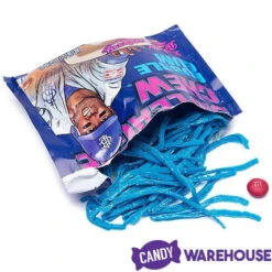 Big League Chew Bubble Gum Packs - Blue Raspberry: 12-Piece Box 7 Big League Chew Bubble Gum Packs - Blue Raspberry: 12-Piece Box -Candy Shop big league chew bubble gum packs blue raspberry 12 piece box candy warehouse 3