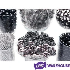 Black Candy Bar Table Assortment -Candy Shop black candy bar table assortment candy warehouse 3