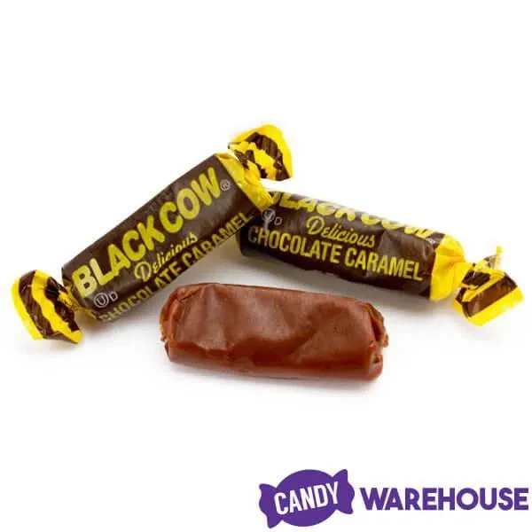 Black Cow Bite-Size Chocolate Caramel Candy: 160-Piece Tub 3 Black Cow Bite-Size Chocolate Caramel Candy: 160-Piece Tub - Image 3
