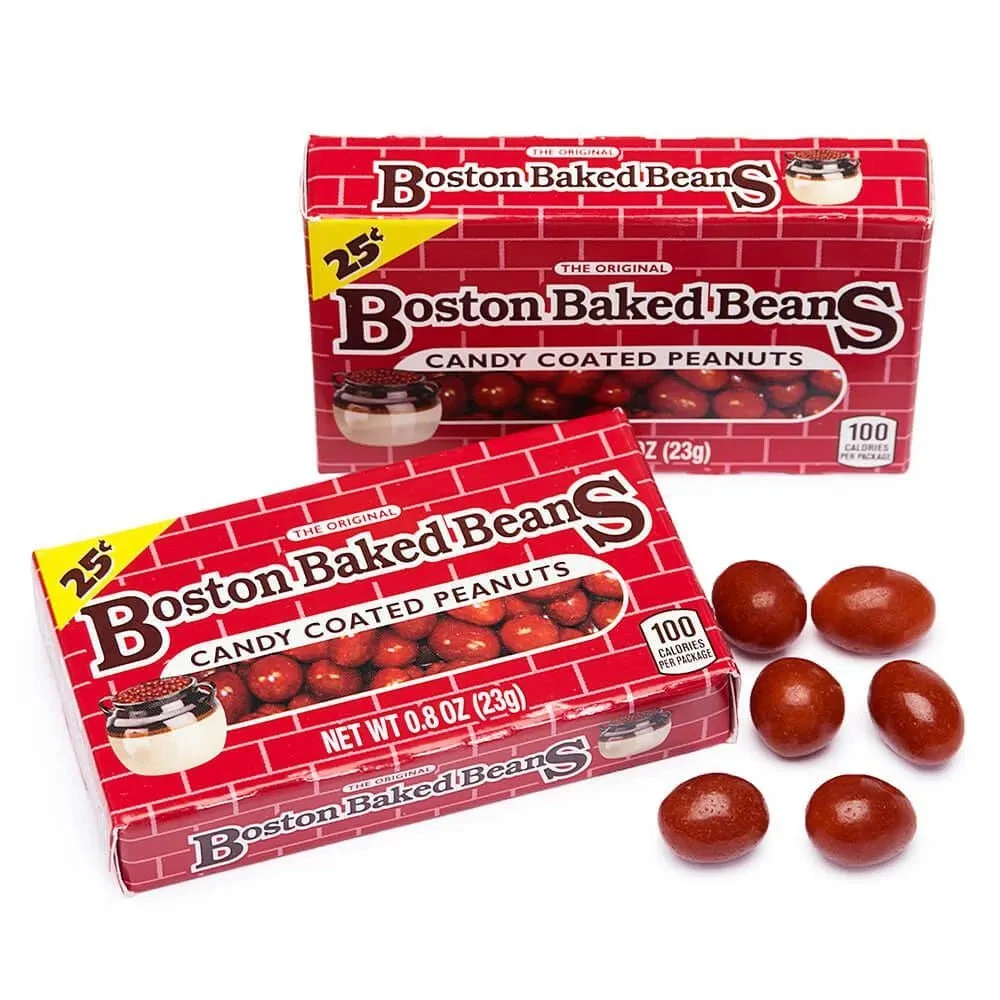 Boston Baked Beans Candy Mini Packs: 24-Piece Box 1 Boston Baked Beans Candy Mini Packs: 24-Piece Box