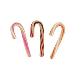 Brach's Chocolate And Fruit Flavored Premium Mini Candy Canes: 50-Piece Box