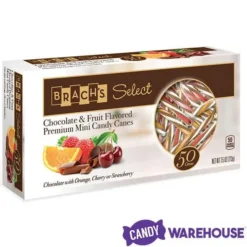 Brach's Chocolate And Fruit Flavored Premium Mini Candy Canes: 50-Piece Box 5 Brach's Chocolate And Fruit Flavored Premium Mini Candy Canes: 50-Piece Box -Candy Shop brach s chocolate and fruit flavored premium mini candy canes 50 piece box candy warehouse 3 1e785876 199f 4e2e 9069 12c1edb83989