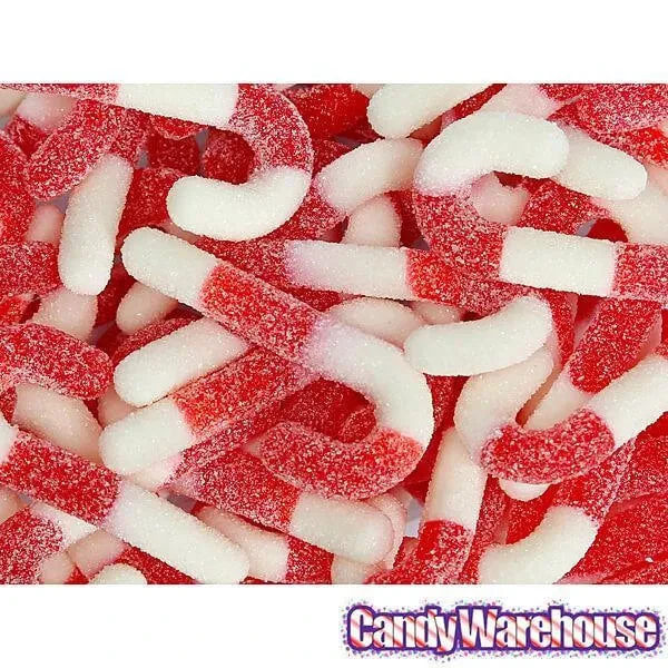 Brach's Peppermint Creme Jelly Candy Canes: 40-Piece Bag 2 Brach's Peppermint Creme Jelly Candy Canes: 40-Piece Bag - Image 2