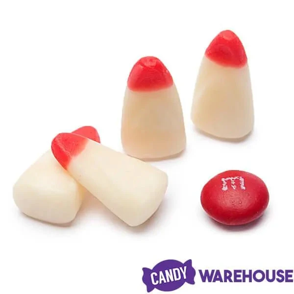 Brach's Vampire Teeth Strawberry Candy Corn: 3LB Box 2 Brach's Vampire Teeth Strawberry Candy Corn: 3LB Box - Image 2