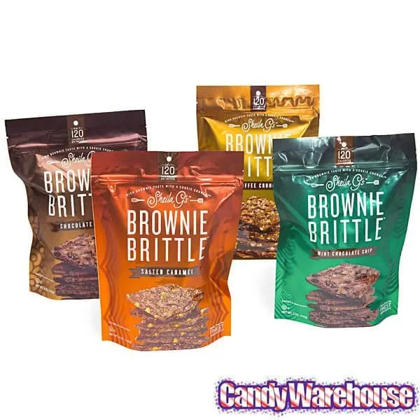 Brownie Brittle - Chocolate Chip: 5-Ounce Bag 2 Brownie Brittle - Chocolate Chip: 5-Ounce Bag - Image 2
