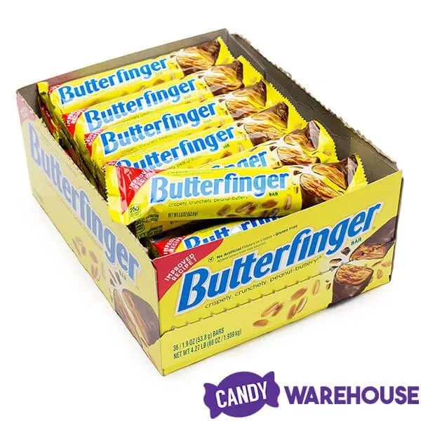 Butterfinger Candy Bars: 36-Piece Box 3 Butterfinger Candy Bars: 36-Piece Box - Image 3