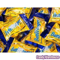 Butterfinger Mini Size Candy Bars: 5LB Bag -Candy Shop butterfinger mini size candy bars 5lb bag candy warehouse 4