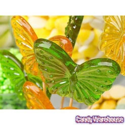 Butterfly Hard Candy Lollipops: 12-Piece Bag 6 Butterfly Hard Candy Lollipops: 12-Piece Bag -Candy Shop butterfly hard candy lollipops 12 piece bag candy warehouse 3