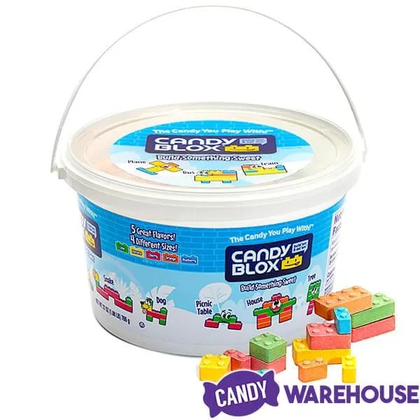 Candy Blox Building Blocks: 27-Ounce Tub 3 Candy Blox Building Blocks: 27-Ounce Tub - Image 3