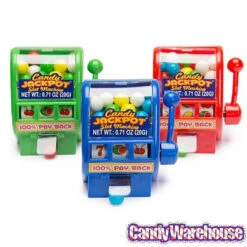 Candy Jackpot Slot Machine Dispensers: 12-Piece Display -Candy Shop candy jackpot slot machine dispensers 12 piece display candy warehouse 3 e4071b8c 27a1 4662 a467 9df7474a1a4e