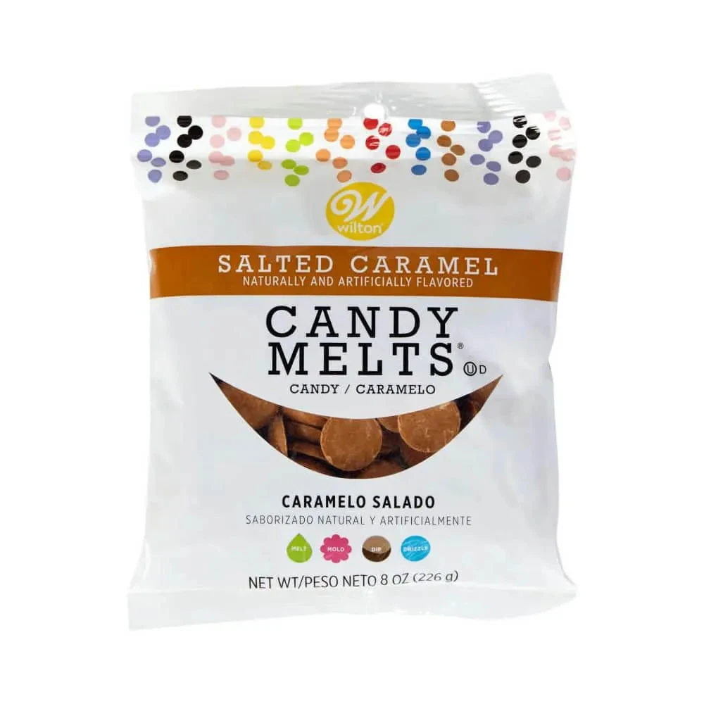 Wilton Candy Melts - Salted Caramel: 8-Ounce Bag 1 Wilton Candy Melts - Salted Caramel: 8-Ounce Bag