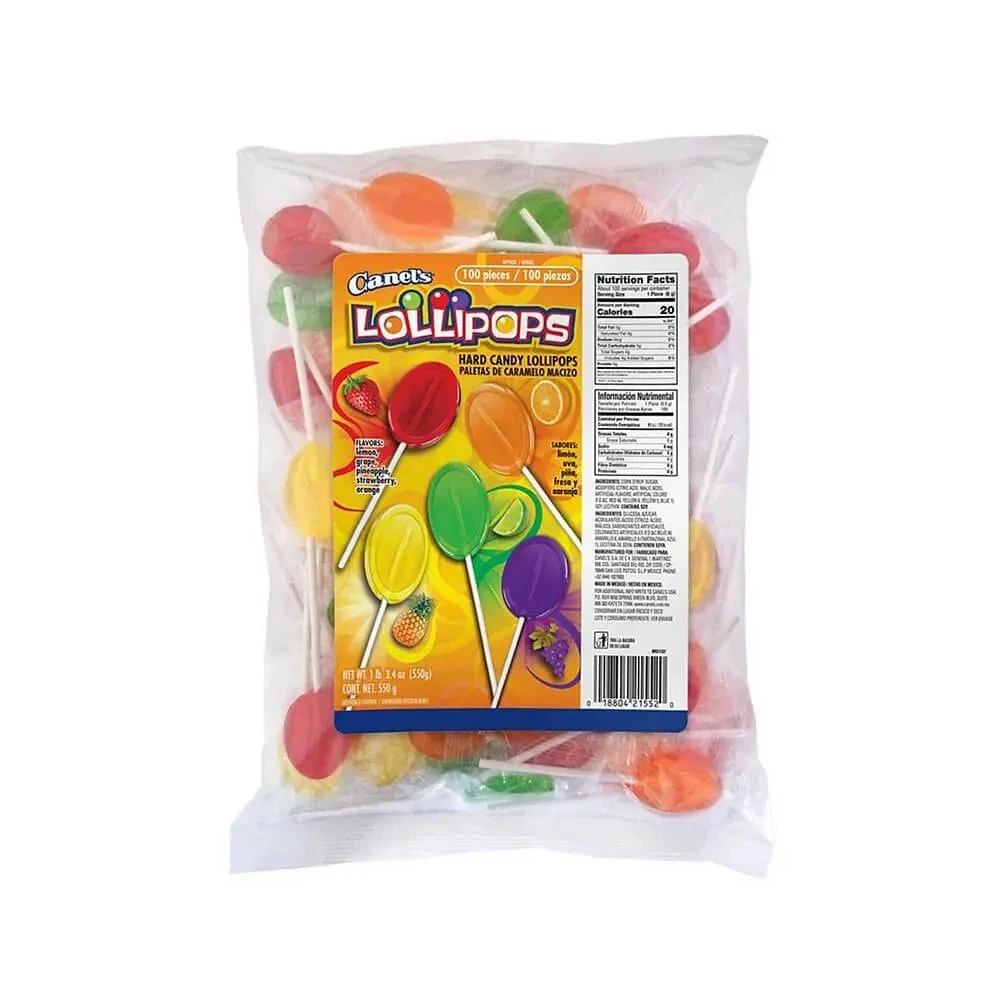 Canel's Assorted Lollipops: 100-Piece Bag 3 Canel's Assorted Lollipops: 100-Piece Bag - Image 3