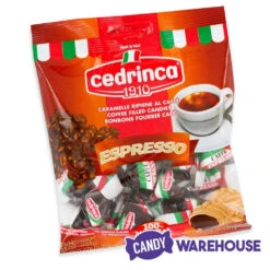 Cedrinca Espresso Hard Candy: 4.25-Ounce Bag -Candy Shop cedrinca espresso hard candy 4 25 ounce bag candy warehouse 3