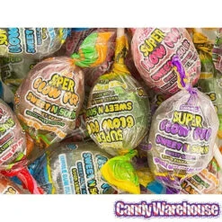 Charms Super Blow Pops - Sweet N Sour: 72-Piece Set -Candy Shop charms super blow pops sweet n sour 72 piece set candy warehouse 3