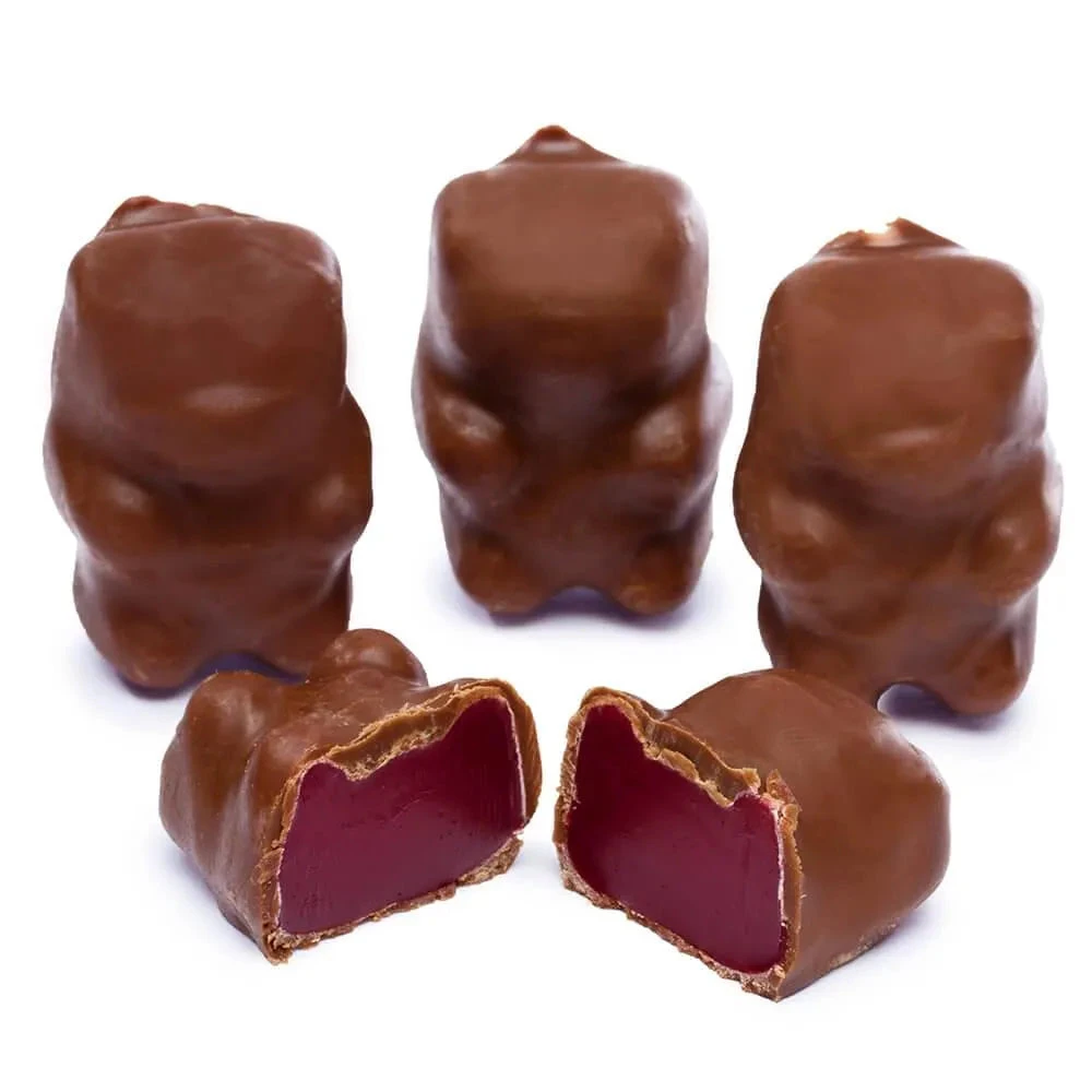 Chocolate Covered Cinnamon Bears: 3LB Bag 1 Chocolate Covered Cinnamon Bears: 3LB Bag
