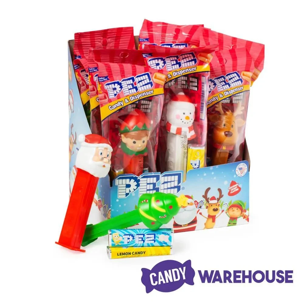 Christmas PEZ Candy Packs: 12-Piece Display 2 Christmas PEZ Candy Packs: 12-Piece Display - Image 2