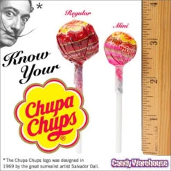Chupa Chups Mini Lollipops: 240-Piece Bag -Candy Shop chupa chups mini lollipops 240 piece bag candy warehouse 4
