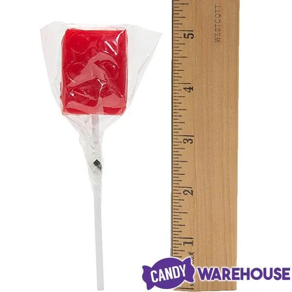 Color Brick Lego Lollipops: 12-Piece Box 2 Color Brick Lego Lollipops: 12-Piece Box - Image 2