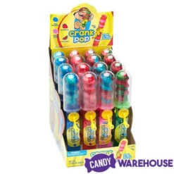 Crank Pop Spinning Lollipops: 16-Piece Display 5 Crank Pop Spinning Lollipops: 16-Piece Display -Candy Shop crank pop spinning lollipops 16 piece display candy warehouse 3