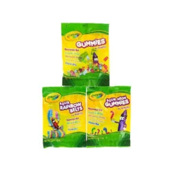 Crayola Gummy Candy Packs: 22-Piece Bag