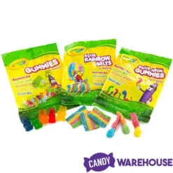Crayola Gummy Candy Packs: 22-Piece Bag -Candy Shop crayola gummy candy packs 22 piece bag candy warehouse 3