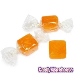 Cubes Hard Candy - Butterscotch: 3LB Bag -Candy Shop cubes hard candy butterscotch 3lb bag candy warehouse 3