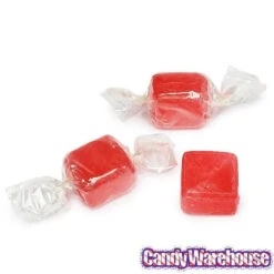 Cubes Hard Candy - Wild Cherry: 3LB Bag -Candy Shop cubes hard candy wild cherry 3lb bag candy warehouse 4